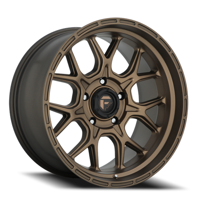 Aluminum 18X9 Tech D671 Matte Bronze Fuel Off Road Wheels-21