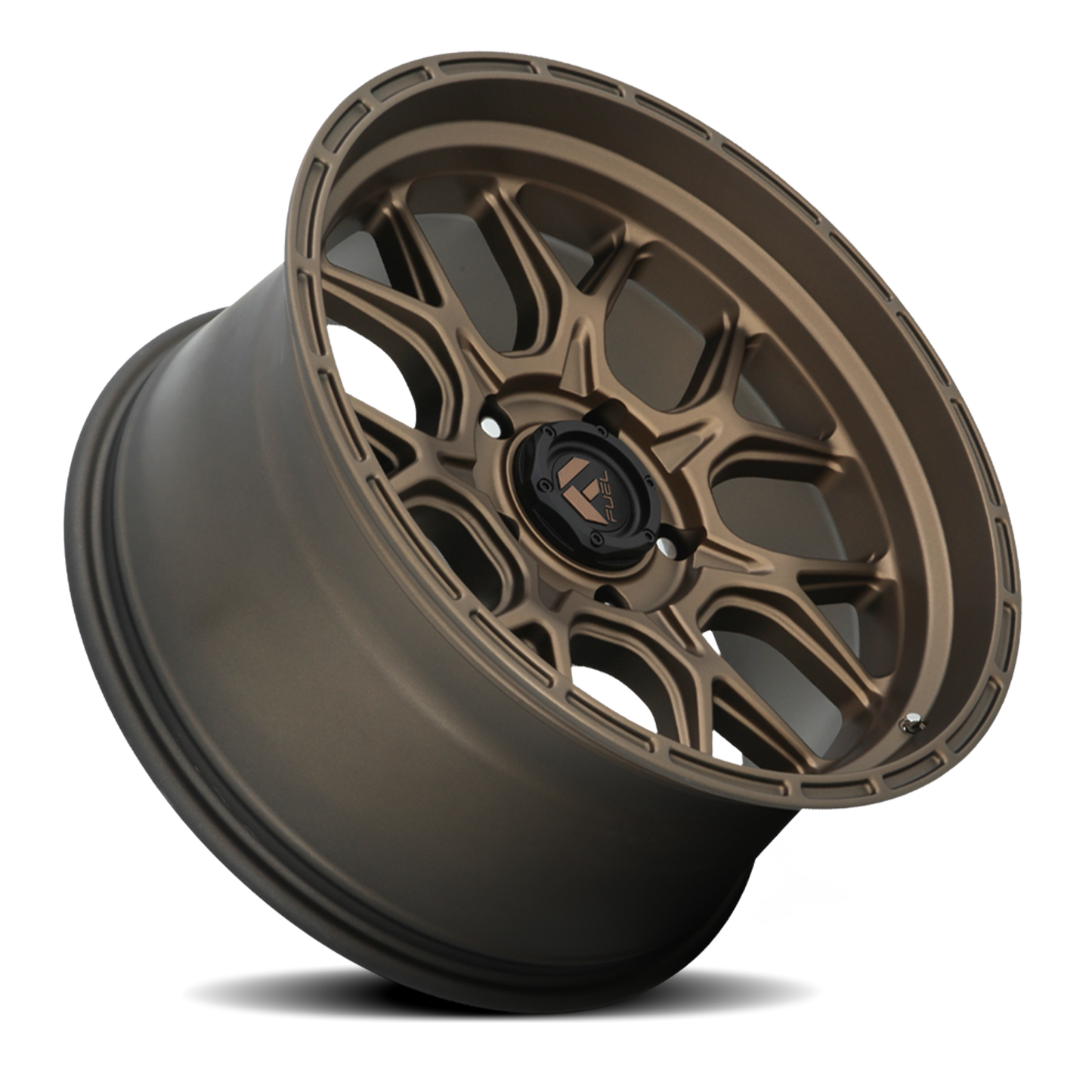 Aluminum 18X9 Tech D671 Matte Bronze Fuel Off Road Wheels-22