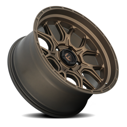 Aluminum 18X9 Tech D671 Matte Bronze Fuel Off Road Wheels-22