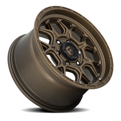 Aluminum 18X9 Tech D671 Matte Bronze Fuel Off Road Wheels-16