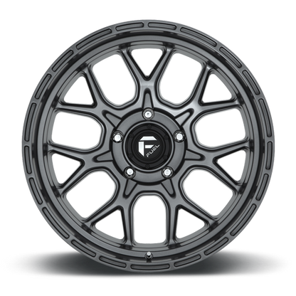 Aluminum 18X9 Tech D672 Matte Anthracite Gray Fuel Off Road Wheels-11