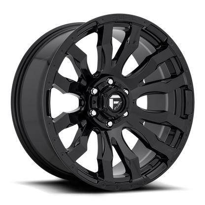 Aluminum 17X9 Blitz D675 Gloss Black Fuel Off Road Wheels-18
