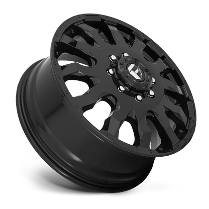 Dually 20X8.25 Blitz Dually D675 Gloss Black Fuel Off Road Wheels-22