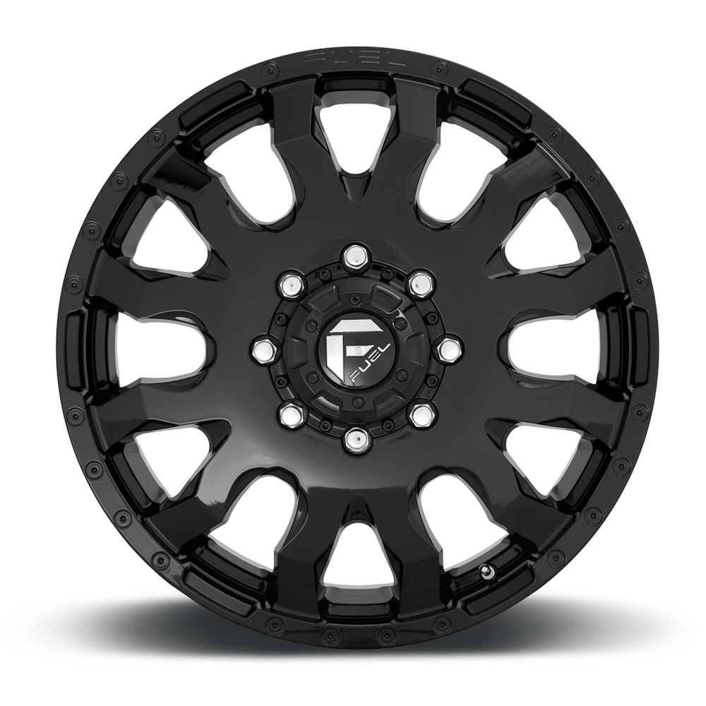 Dually 20X8.25 Blitz Dually D675 Gloss Black Fuel Off Road Wheels-23