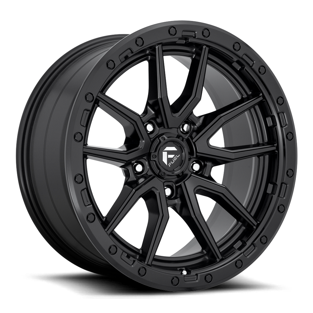 Aluminum 17X9 Rebel D679 Matte Black Fuel Off Road Wheels-18