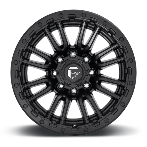 Aluminum 20X10 Rebel D679 Matte Black Fuel Off Road Wheels-20