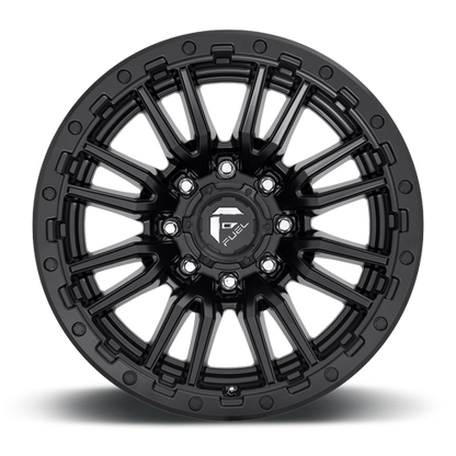 Aluminum 20X10 Rebel D679 Matte Black Fuel Off Road Wheels-20