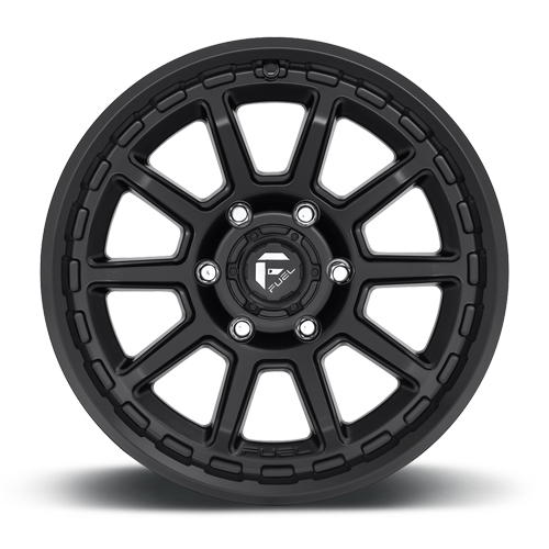 Aluminum 17X9 Torque D689 Black Fuel Off Road Wheels-14