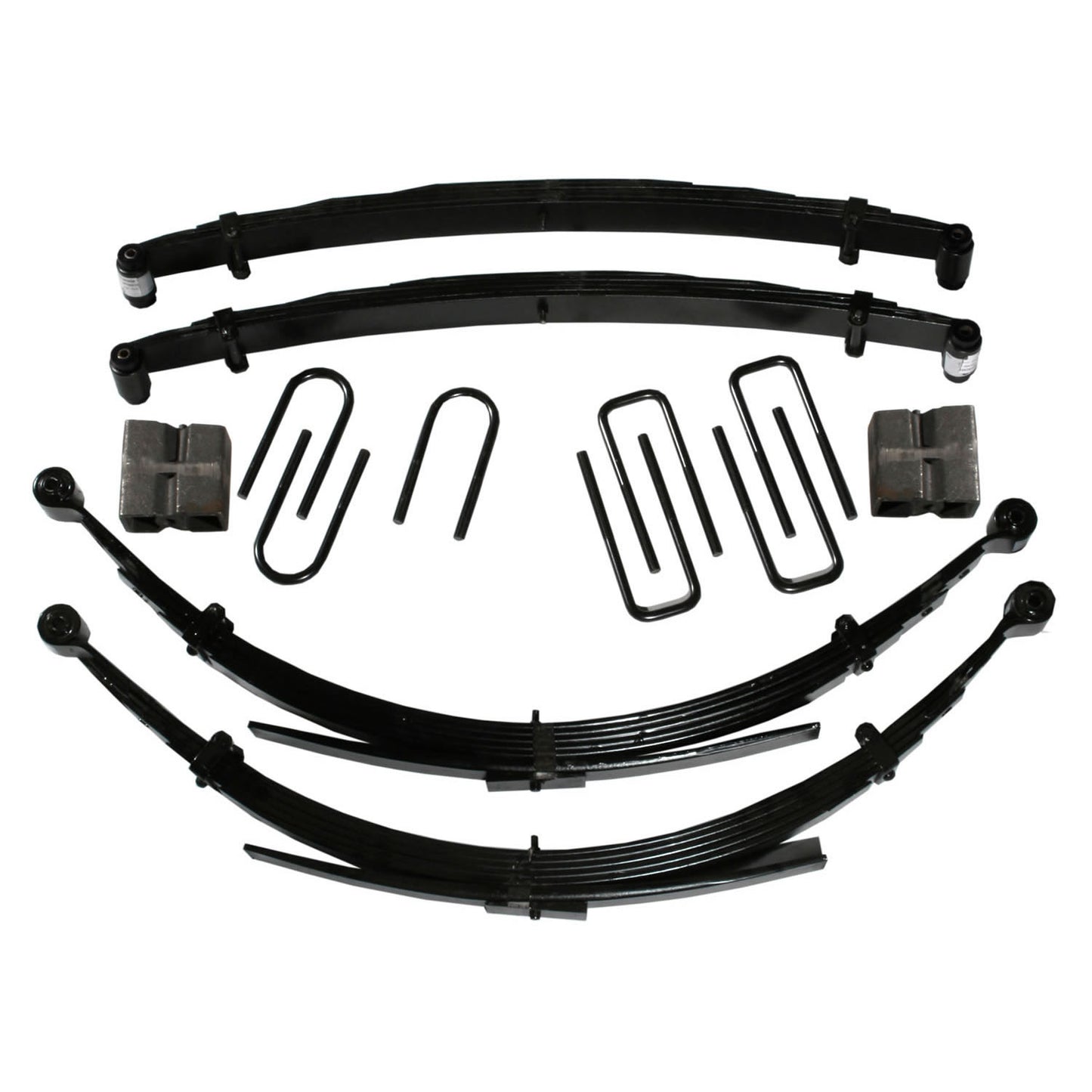 Lift Kit 6 Inch 92-93 Dodge W250/W350 Front/4.5 Inch Rear Lift Front/Rear Leaf Springs Front/Rear U Bolt Kits Front/Rear Bushing Kit Rear Block Skyjacker