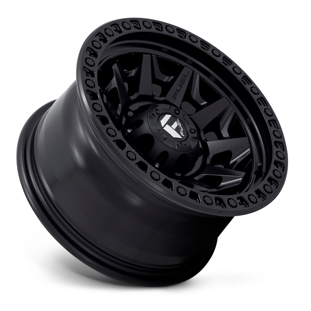 Aluminum 15X8 Covert D694 Matte Black Fuel Off Road Wheels-10