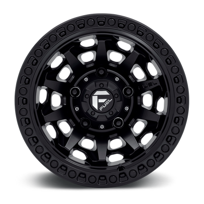 Aluminum 15X8 Covert D694 Matte Black Fuel Off Road Wheels-11