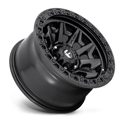 Aluminum 18X9 Covert D694 Matte Black Fuel Off Road Wheels-52