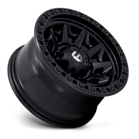 Aluminum 18X9 Covert D694 Matte Black Fuel Off Road Wheels-1