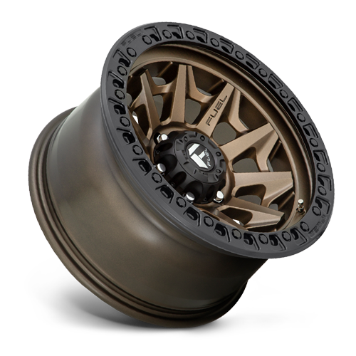 Aluminum 15X8 Covert D696 Matte Bronze Black Bead Ring Fuel Off Road Wheels-7