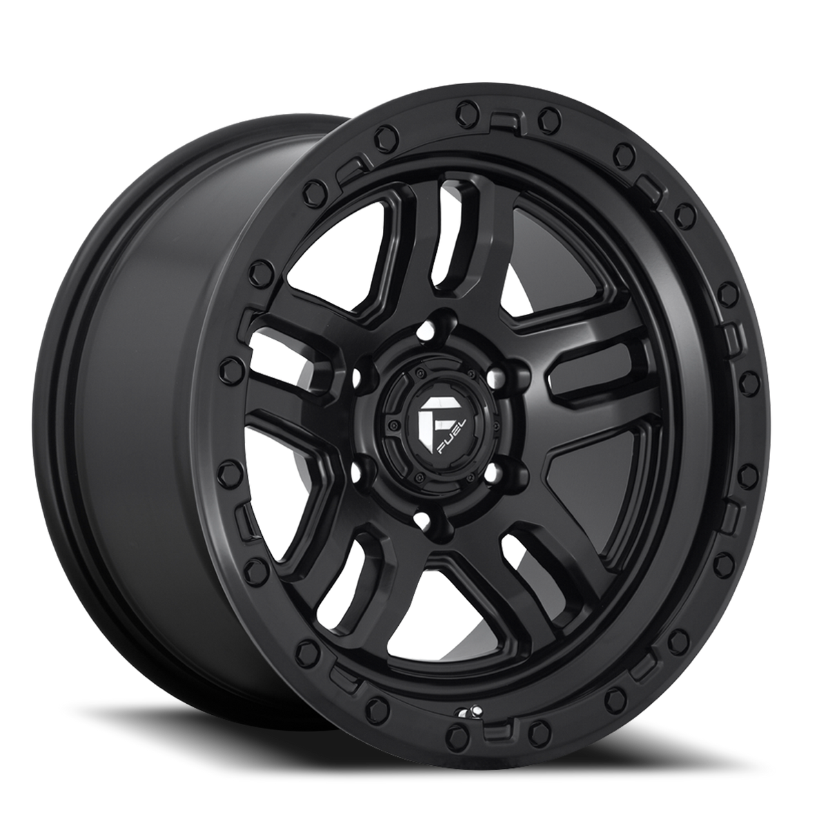 Aluminum 18X9 AMMO D700 Matte Black Fuel Off Road Wheels-9