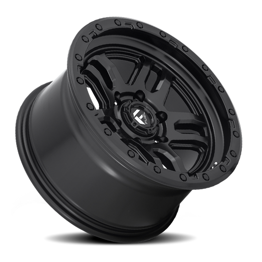 Aluminum 18X9 AMMO D700 Matte Black Fuel Off Road Wheels-1