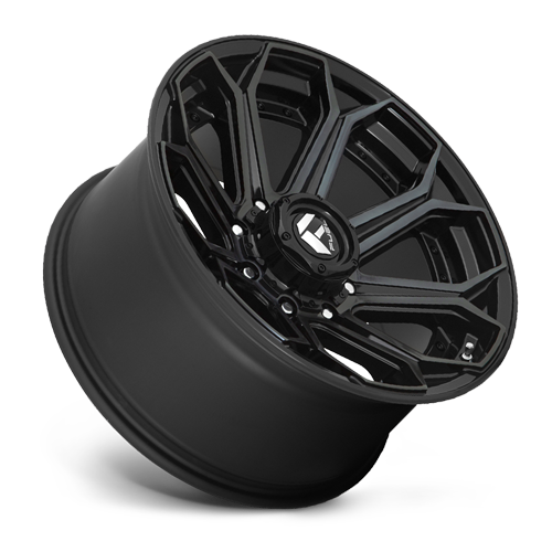 Aluminum 18X9 Siege D704 Gloss Black Machined Double Dark Tint Fuel Off Road Wheels-19
