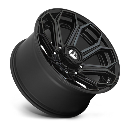 Aluminum 18X9 Siege D704 Gloss Black Machined Double Dark Tint Fuel Off Road Wheels-19