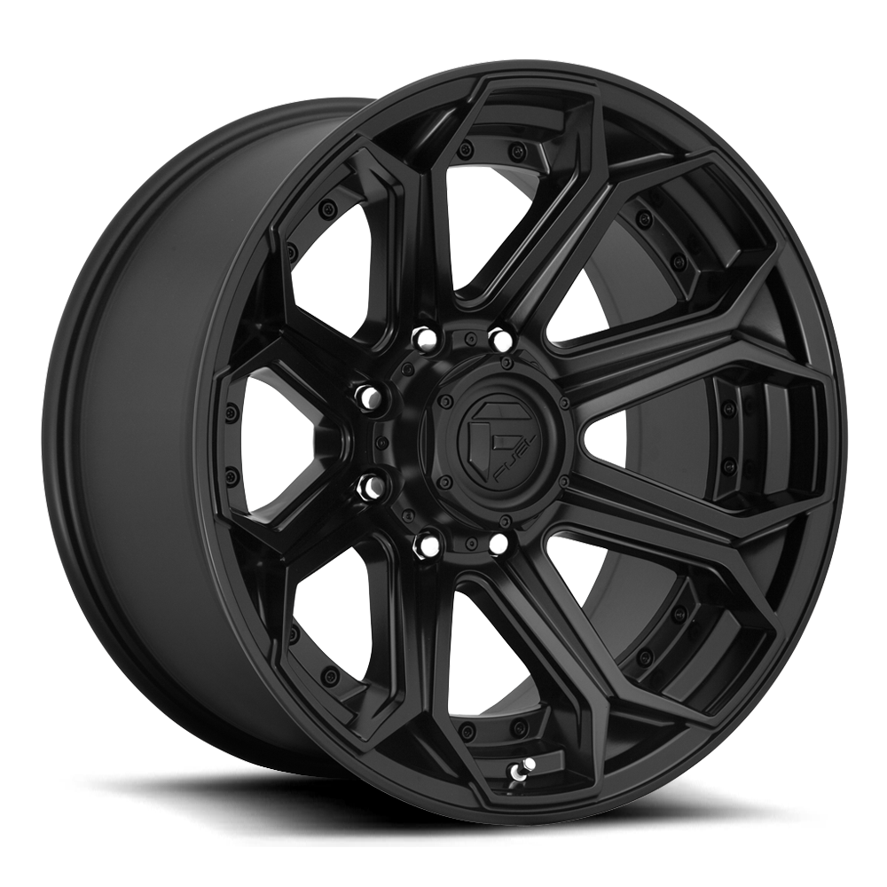 Aluminum 18X9 Siege D706 Matte Black Fuel Off Road Wheels-15
