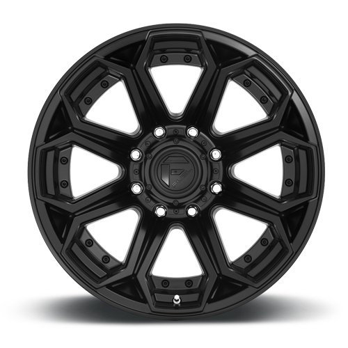 Aluminum 18X9 Siege D706 Matte Black Fuel Off Road Wheels-14