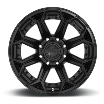 Aluminum 18X9 Siege D706 Matte Black Fuel Off Road Wheels-8