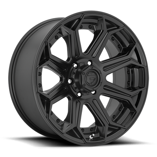 Aluminum 18X9 Siege D706 Matte Black Fuel Off Road Wheels