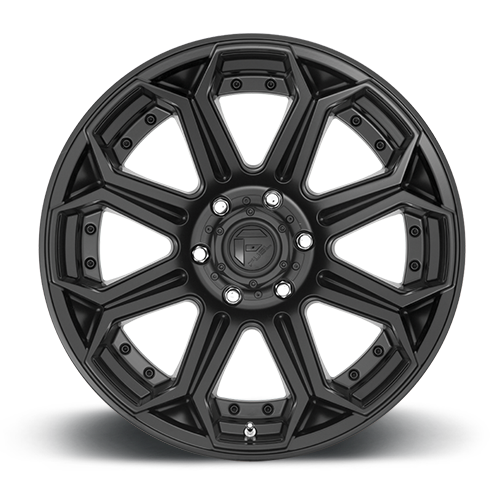 Aluminum 18X9 Siege D706 Matte Black Fuel Off Road Wheels-2