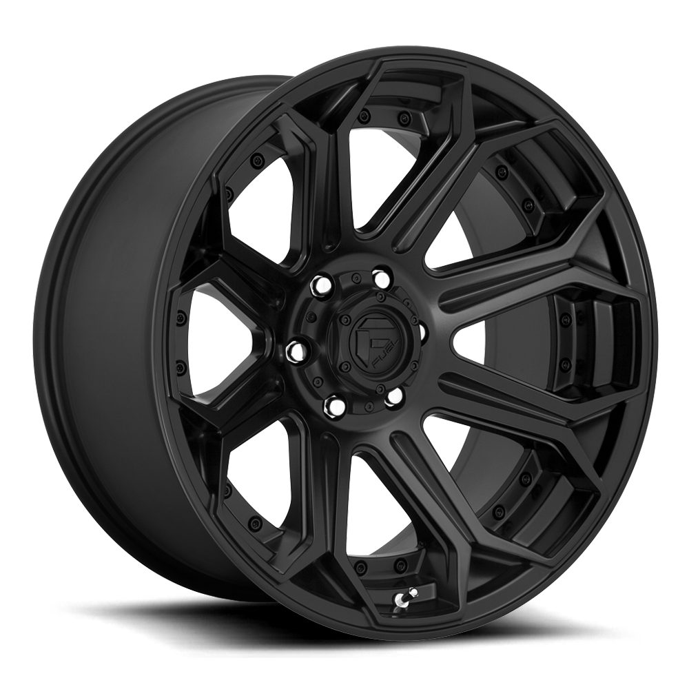 Aluminum 20X9 Siege D706 Matte Black Fuel Off Road Wheels-18