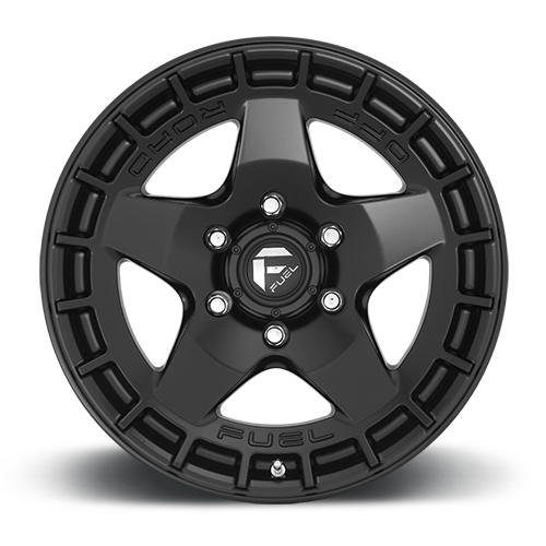 Aluminum 17X9 Warp D733 Satin Black Fuel Off Road Wheels-11