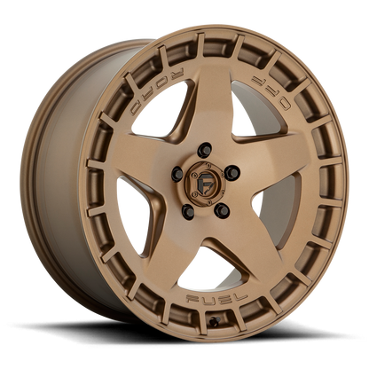 Aluminum 17X9 Warp D735 Matte Bronze Fuel Off Road Wheels-9
