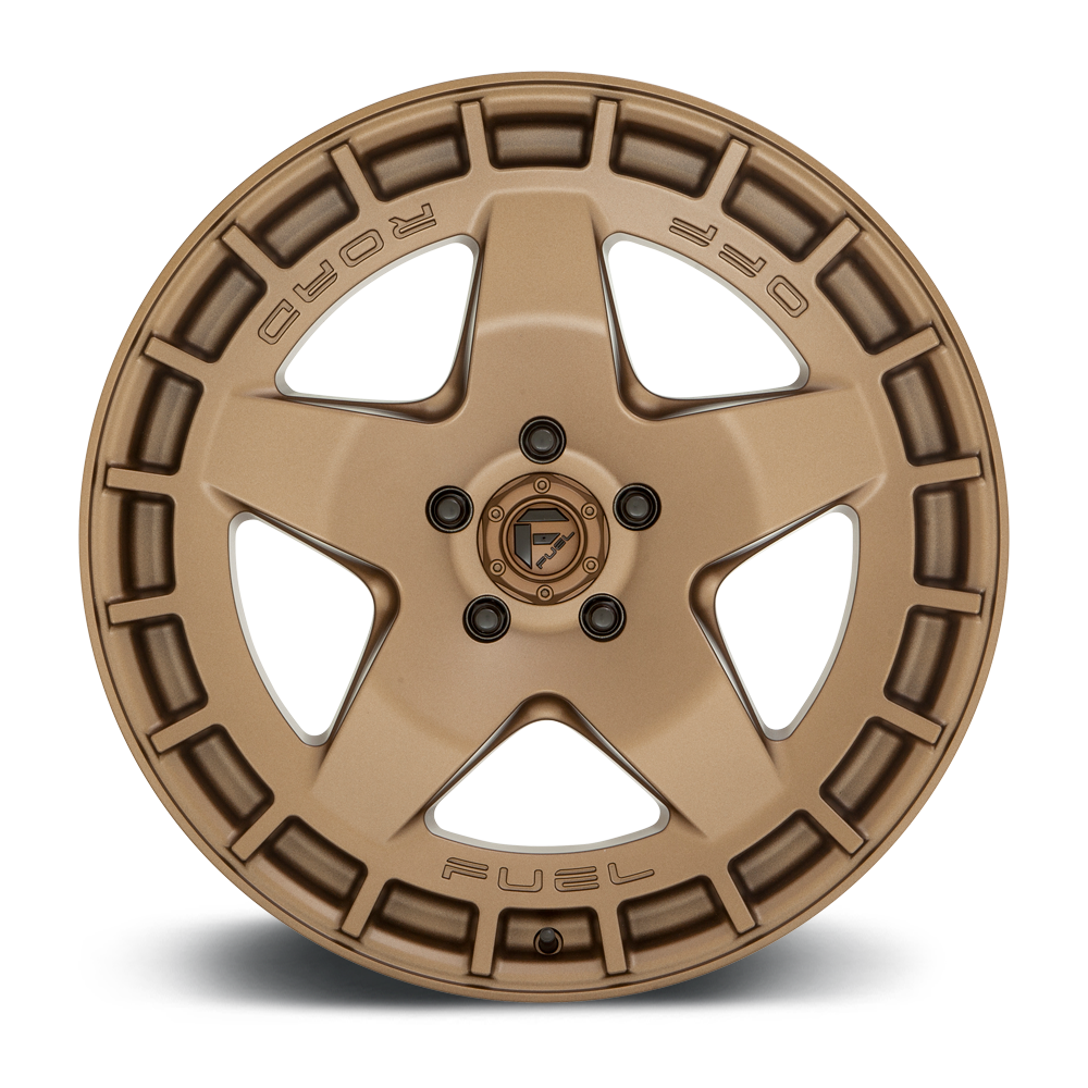 Aluminum 17X9 Warp D735 Matte Bronze Fuel Off Road Wheels-11