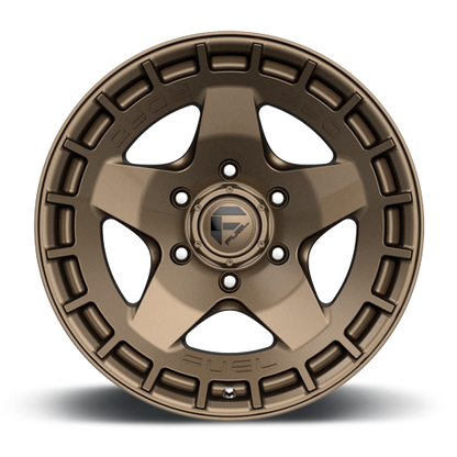 Aluminum 17X9 Warp D735 Matte Bronze Fuel Off Road Wheels-5