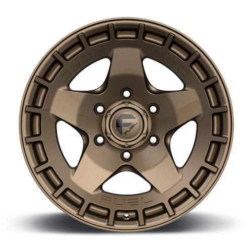 Aluminum 17X9 Warp D735 Matte Bronze Fuel Off Road Wheels-2