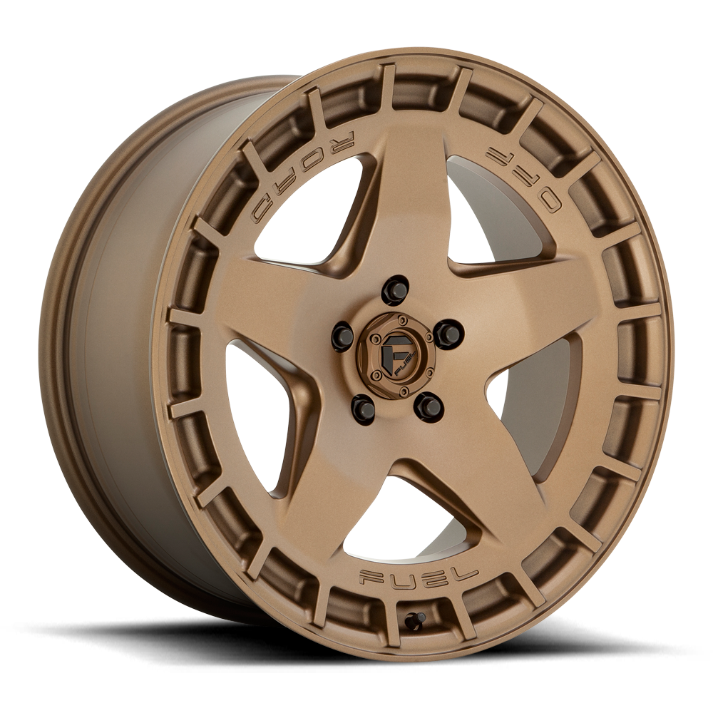 Aluminum 20X9 Warp D735 Matte Bronze Fuel Off Road Wheels-3
