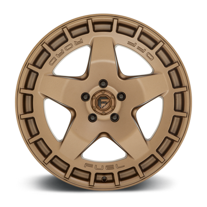 Aluminum 20X9 Warp D735 Matte Bronze Fuel Off Road Wheels-2