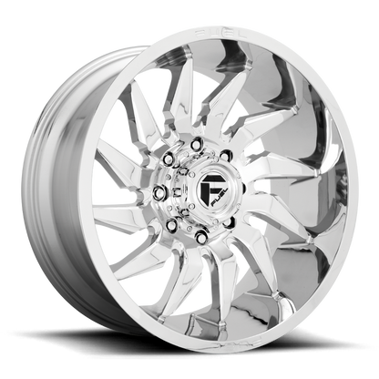 Aluminum 20X10 Saber D743 Chrome Fuel Off Road Wheels