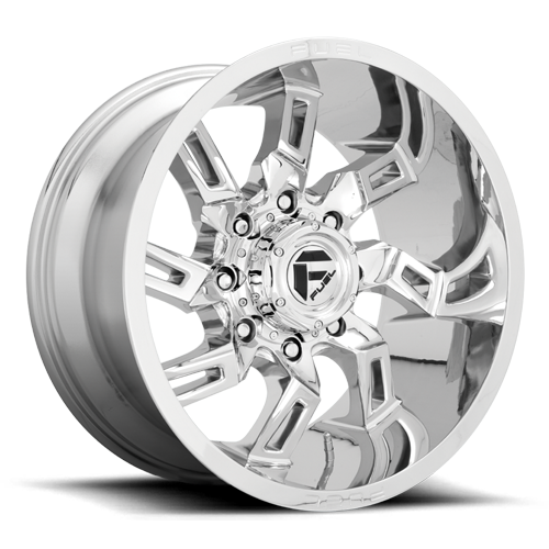Aluminum 20X10 Lockdown D746 Chrome Fuel Off Road Wheels-9