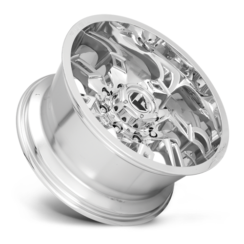 Aluminum 20X10 Lockdown D746 Chrome Fuel Off Road Wheels-4