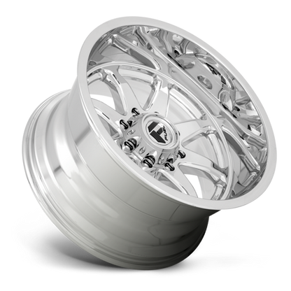 Aluminum 20X10 Hammer D748 Chrome Fuel Off Road Wheels-1