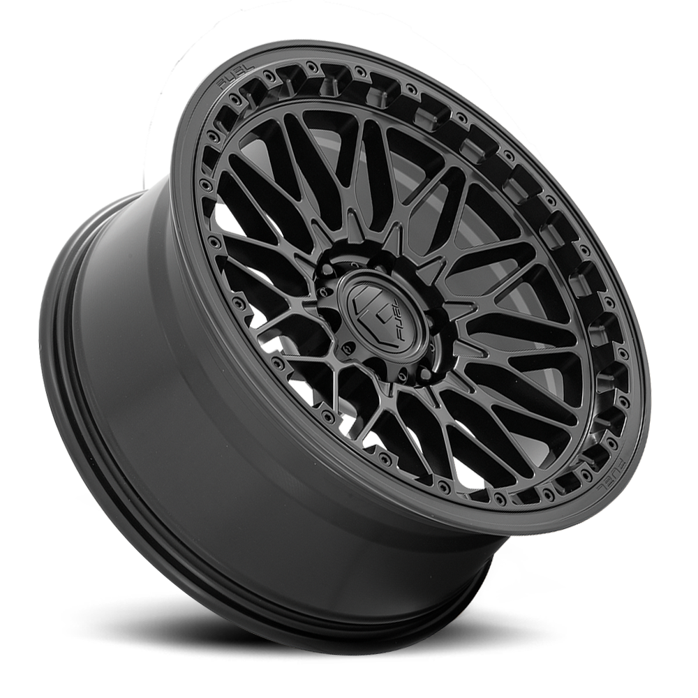 Aluminum 17X9 Trigger D757 Matte Black Fuel Off Road Wheels-10