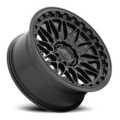 Aluminum 17X9 Trigger D757 Matte Black Fuel Off Road Wheels-10