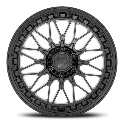 Aluminum 17X9 Trigger D757 Matte Black Fuel Off Road Wheels-11