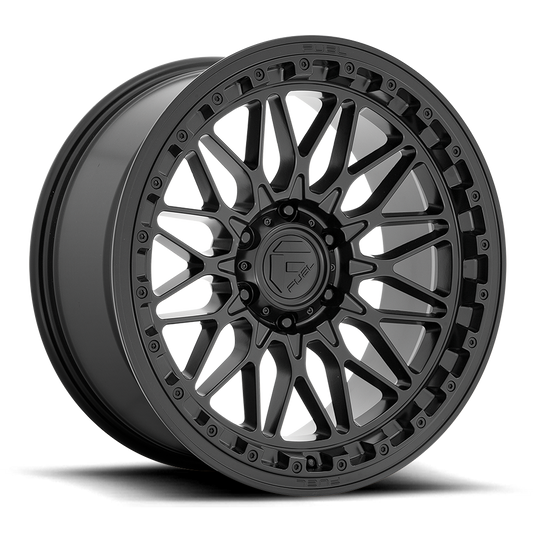 Aluminum 17X9 Trigger D757 Matte Black Fuel Off Road Wheels