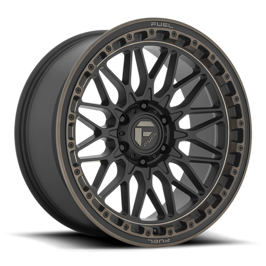 Aluminum 20X9 Trigger D759 Matte Black/Dark Tint Fuel Off Road Wheels