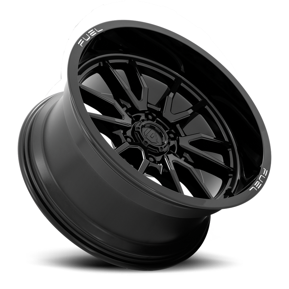 Aluminum 17X9 Clash 6 D760 Gloss Black Fuel Off Road Wheels-13