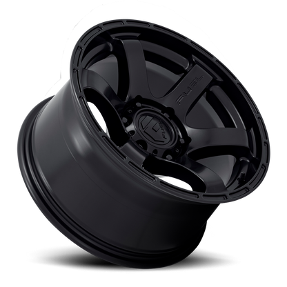 Aluminum 17X9 Rush D766 Satin Black Fuel Off Road Wheels-7