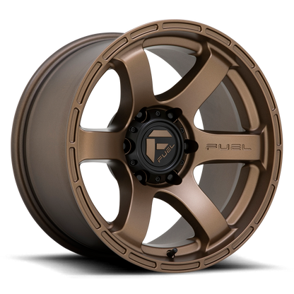 Aluminum 17X9 Rush D768 Matte Bronze Fuel Off Road Wheels-9
