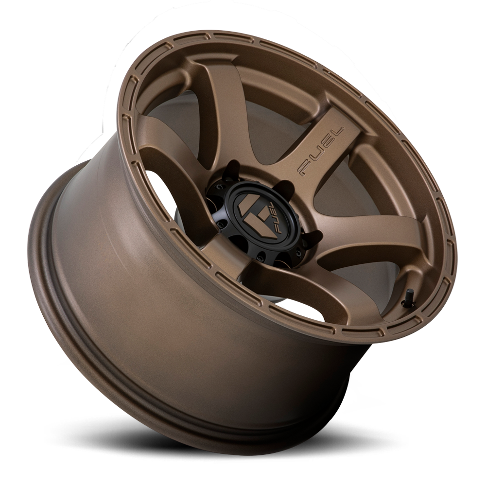 Aluminum 17X9 Rush D768 Matte Bronze Fuel Off Road Wheels-13
