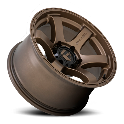 Aluminum 17X9 Rush D768 Matte Bronze Fuel Off Road Wheels-13