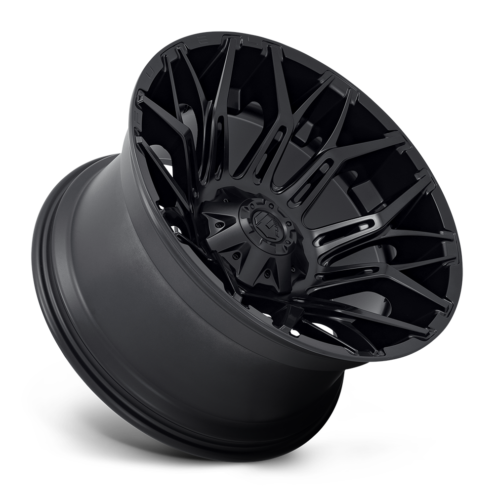 Aluminum 20X9 Twitch D772 Blackout Fuel Off Road Wheels-1